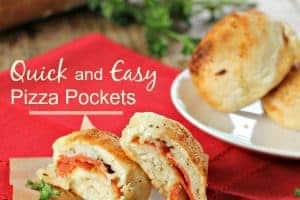 Quick and Easy Pizza Pockets