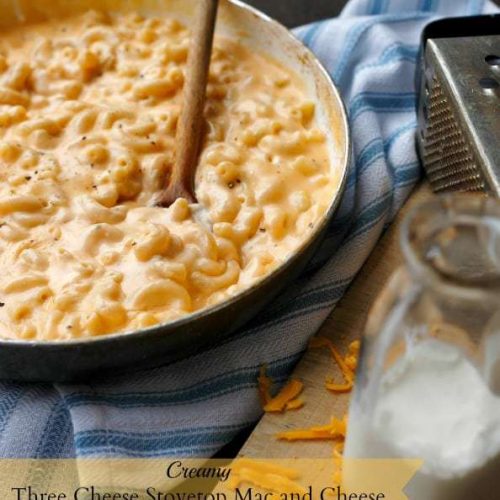 Three Cheese Stovetop Mac And Cheese Feast And Farm