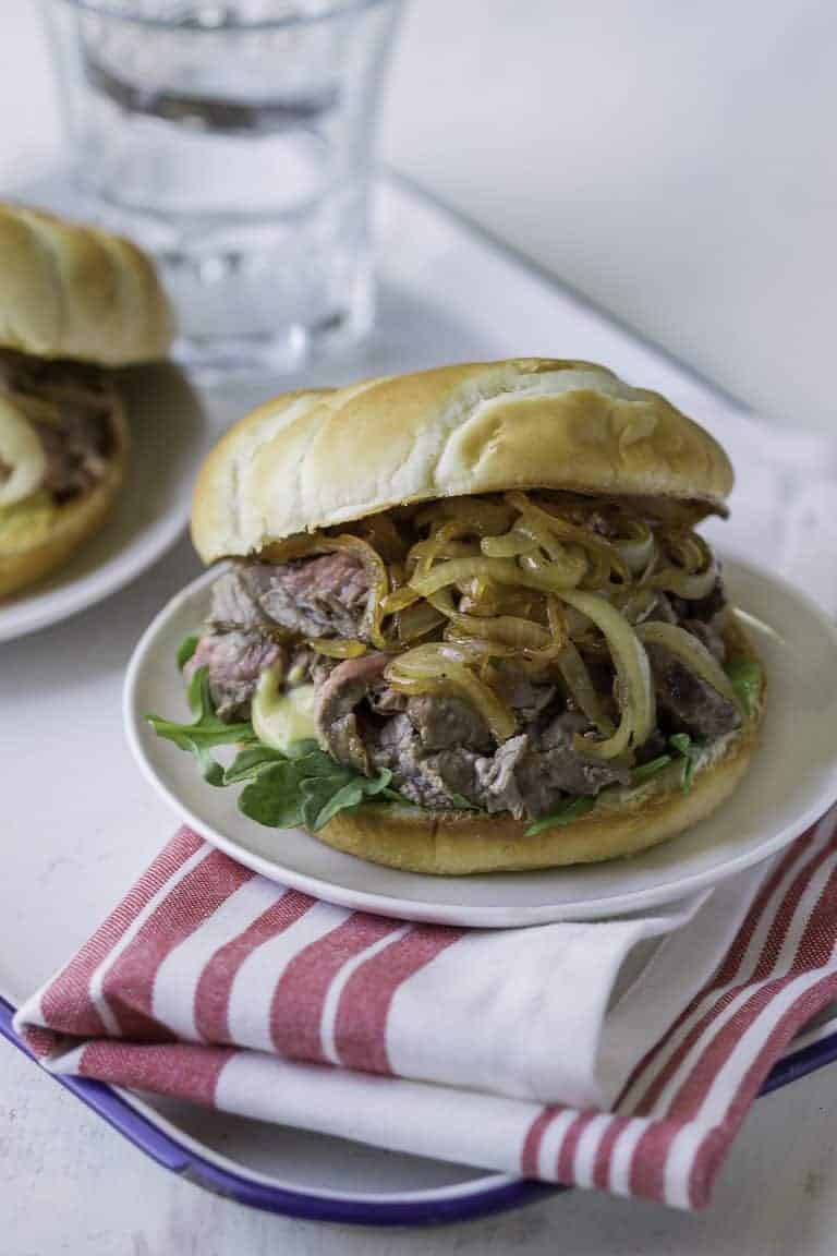 30 Minute Steak Sandwiches