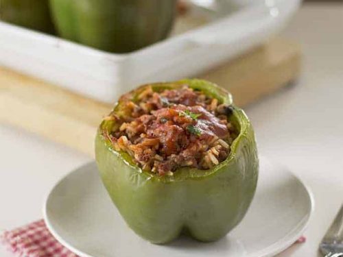 stuffed green pepper recipe