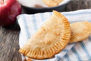 Traditional fried apple pies