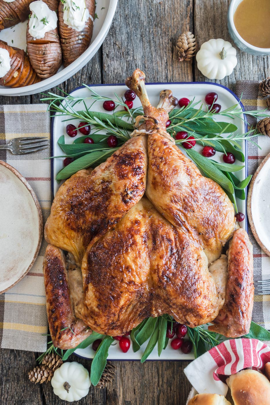 The Best Spatchcock Turkey With Apple Cider Maple Glaze Feast And Farm