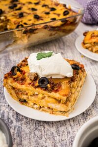 Mexican Lasagna (Tortillas and Cottage Cheese)