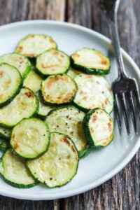 How to Roast Zucchini Slices
