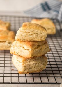 Flaky Biscuits with Cream Cheese and Chives