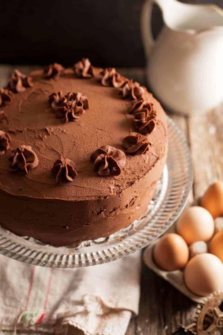 Buttermilk Chocolate Cake