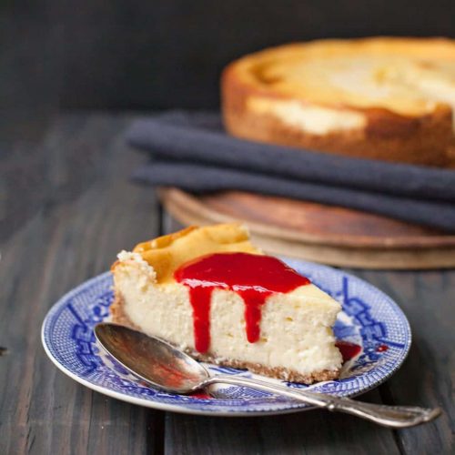 A simple, classic cheesecake topped with tangy raspberry sauce doesn't have to be complicated. Get all the tips and secrets here.