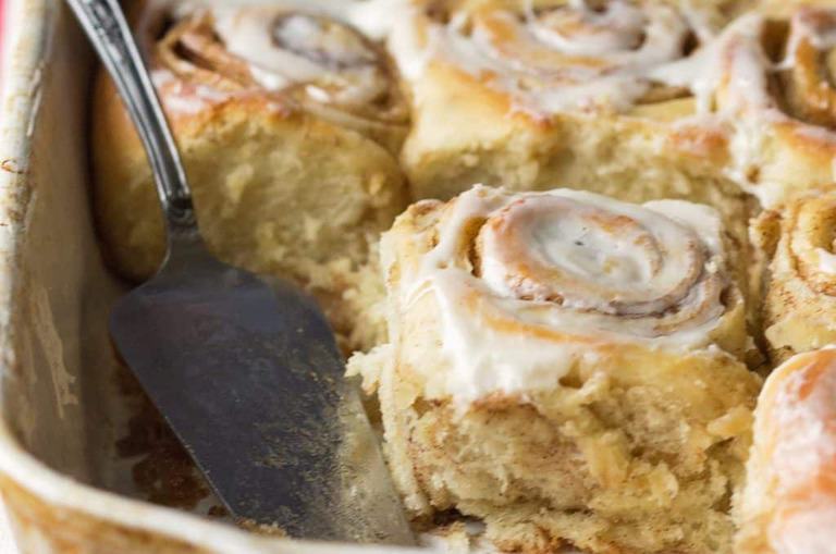 Truly the softest cinnamon rolls you'll ever make or eat. They're a little labor intensive but just right for a special occasion.