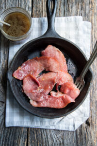 How to fry country ham