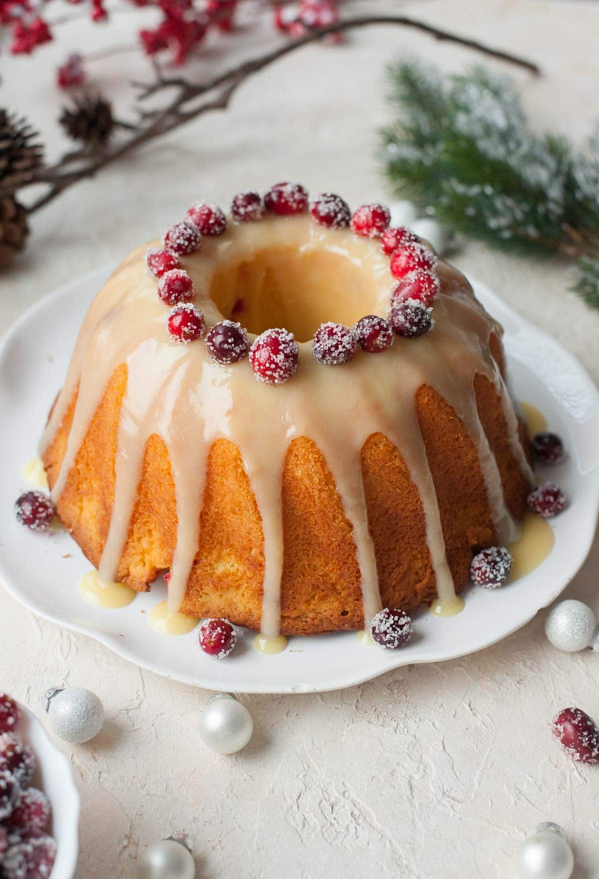 Christmas Spruce Cake for the Festive Season