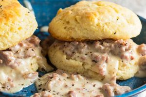 Favorite Biscuits and Gravy