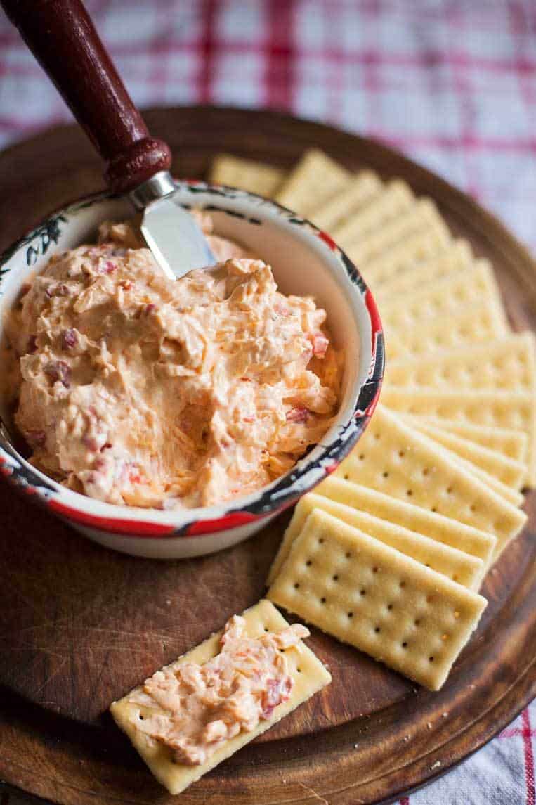 Homemade pimento cheese is a tangy, creamy southern staple you can make from scratch with just a few simple ingredients.