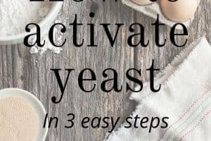 How to activate yeast in 3 easy steps