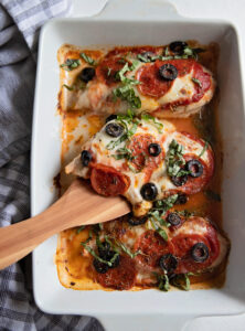 Pizza Baked Chicken Breasts