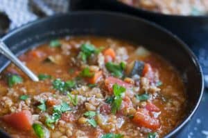 Sausage and lentil soup (Carrabba’s Copycat)