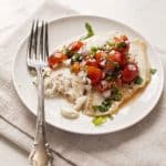 Low calorie, high protein and huge flavor in a 20 minute main dish? You get it all in tilapia with spicy fresh salsa. Just a few basic ingredients come together to taste like so much more.