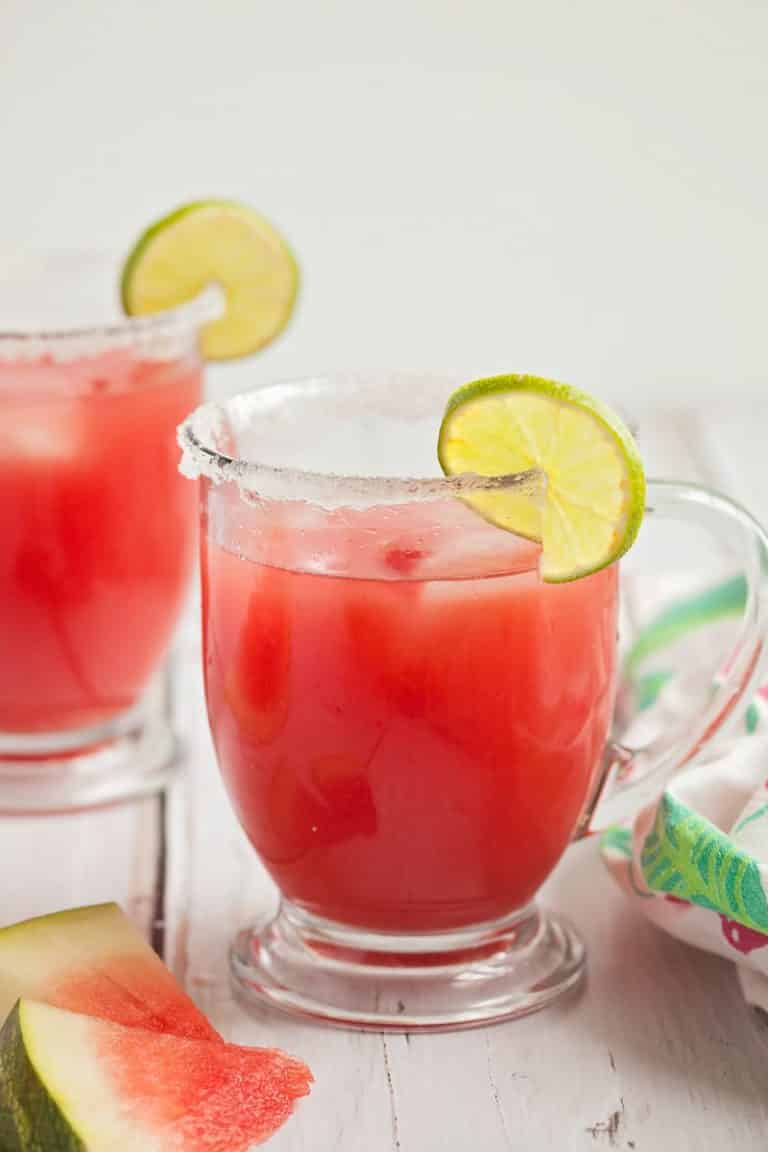 Sweet and Tangy Watermelon Limeade
